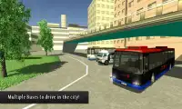قيادة السيارات مدينة الباص3D Screen Shot 2