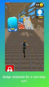 पहाड़ी धावक - नि: शुल्क कूल ज़ोंबी रन 3 डी गेम Screen Shot 1