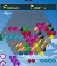 HexBlokz V , hexa puzzle game Screen Shot 8