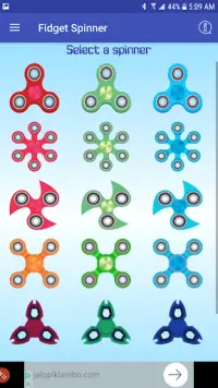 Fidget Spinner Free Screen Shot 2