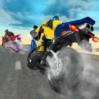 Racing stunt track bike game 3D