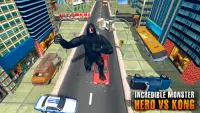 Incredible Monster Hero vs Kong: Fighting Games Screen Shot 3