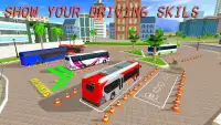 Bus simulatore di parcheggio per autobus turistico Screen Shot 0
