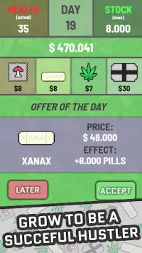 Hustle Life: Drug Dealing RPG Screen Shot 0