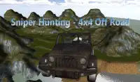 Sniper Hunting - 4x4 Off Road Screen Shot 0