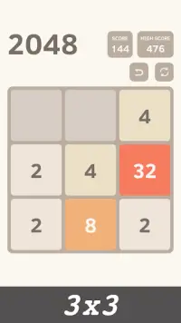 2048 Number Puzzle Game Screen Shot 0