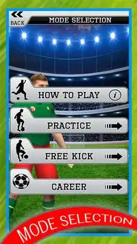Fußball Streik Spiel - kostenlos Kick Fußball Screen Shot 7