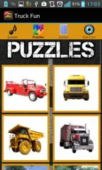 Truck Games for Kids - Free Screen Shot 1