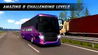 Coach bus simulation hill driving bus simulator 3d Screen Shot 2