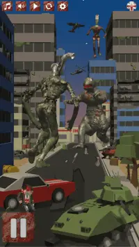 Siren Head vs Godzilla Screen Shot 1