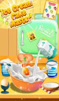 आइस क्रीम केक मास्टर शेफ 🍦: पाक कला खेल बच्चे Screen Shot 6