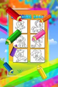 Pony Unicorn Coloring For Kids Screen Shot 4