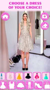 Rich Girl Dress Up: Girls Game Screen Shot 1
