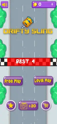 Sling Drift Master - Finger Drift - Drifting Games Screen Shot 2