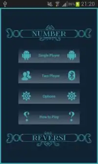 Number Reversi Game Screen Shot 0