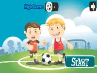 Penalti Shootout Freekick Soccer Star Game Gratis Screen Shot 0