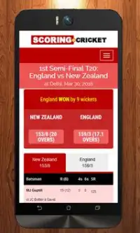 ENG India Live Cricket Score Screen Shot 0