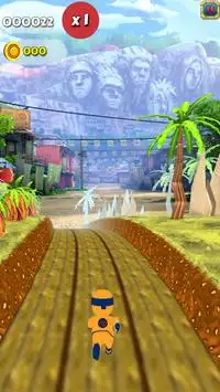 Ninja Go Run Hero: Free Arcade Subway Kids Game Screen Shot 3