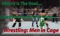 Wrestling: Men In Cage Screen Shot 1
