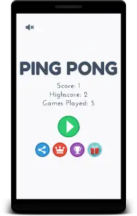 Fútbol de ping pong Screen Shot 3