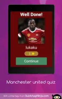 Guess Manchester united player Screen Shot 6
