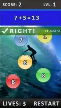 Math   Algebra Surfer Screen Shot 3