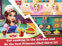 Princess Cooking Cafe Stand - Cafe Simulation game Screen Shot 4
