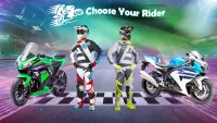 バイクレーサーゲーム3Dバイクレースバイクライダー Screen Shot 0