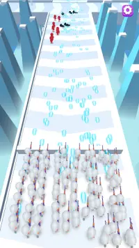 Crowd Race: Run & Gun 3D Squad Screen Shot 0