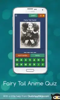 Fairy Tail Anime Quiz Screen Shot 3