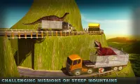 Jungle Dino Truck Transport 3D Screen Shot 0