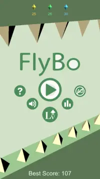 FlyBo - 3D летать игра в мяч Screen Shot 0