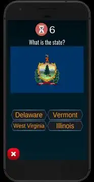 USA States Flags: Quiz. All Flags of all states Screen Shot 5