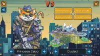Meow Wars: Batalla de Cartas Screen Shot 1