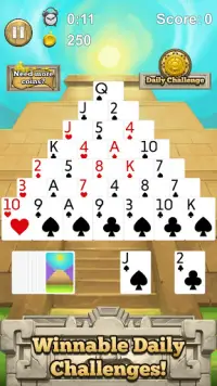 Pyramid – Solitaire Classic Card Game Screen Shot 1