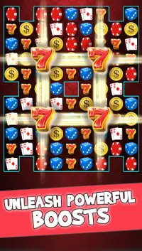 카지노 쓰리 매치 게임 (Casino Match 3 Puzzle) Screen Shot 1
