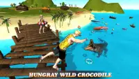 Echte Hongaarse Wild Crocodile Attack 2017 Screen Shot 11