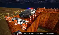 полиция машина вождение 3D: крайность стоянка игры Screen Shot 1