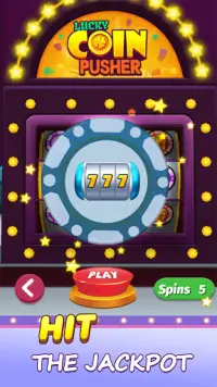 Lucky Coin Pusher - Free Coins Screen Shot 0