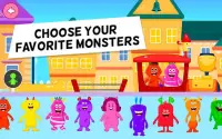 My Monster Town - Toy Train Games for Kids Screen Shot 2