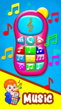 Musical Baby Phone Screen Shot 1