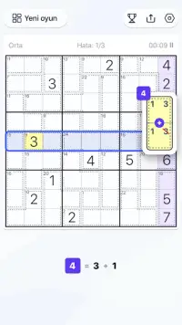 Killer Sudoku Sudoku Bulmacası Screen Shot 3