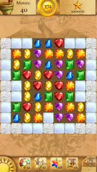 Clash của kim cương - phù hợp với 3 trò chơi jewel Screen Shot 3