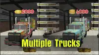 Simulateur de conduite de camion américain Screen Shot 1