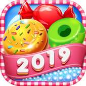 Gummy Candy Cookie Crush: Sweet Blossom Blast 2020