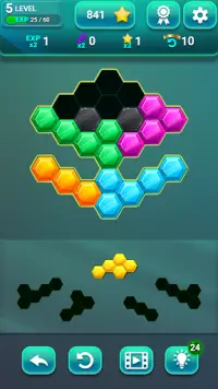 Hexa Gems Puzzle Screen Shot 5