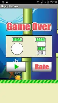 Flappy Fish New Screen Shot 2