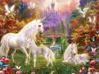 Dream Unicorn Puzzle Screen Shot 1