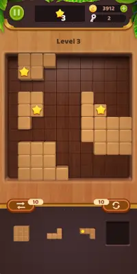 BlockPuz -Woody Block Puzzle Screen Shot 1