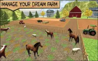Farm Tractor Sim - Forage Farming Games Screen Shot 12